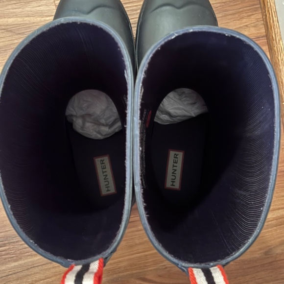 Hunter Rain Boots Navy Blue - Picture 4 of 6